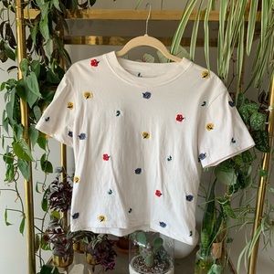 Brand new Madewell crop shirt